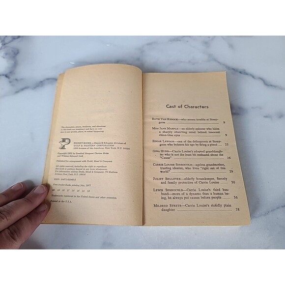 Agatha Christie Murder With Mirrors Paperback - Picture 4 of 10